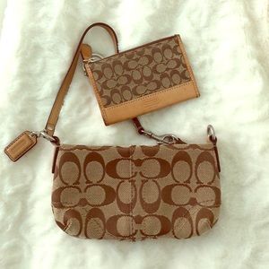 Coach Wristlet and Wallet